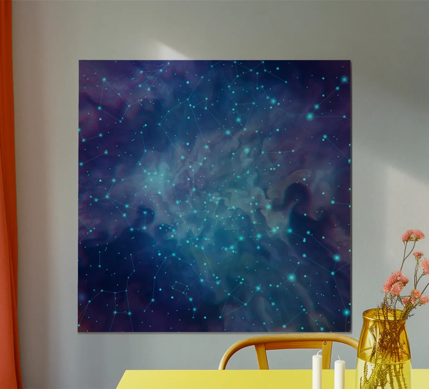 Nebula poster van Vivi Nicolin