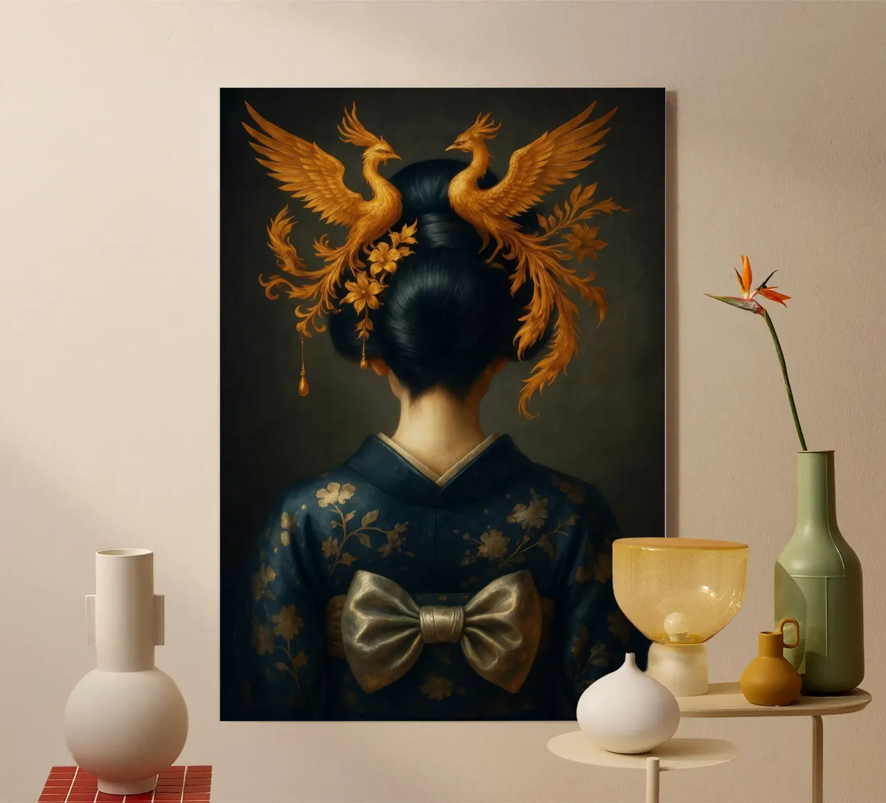 Geisha plexiglass da Elegant Absurdism