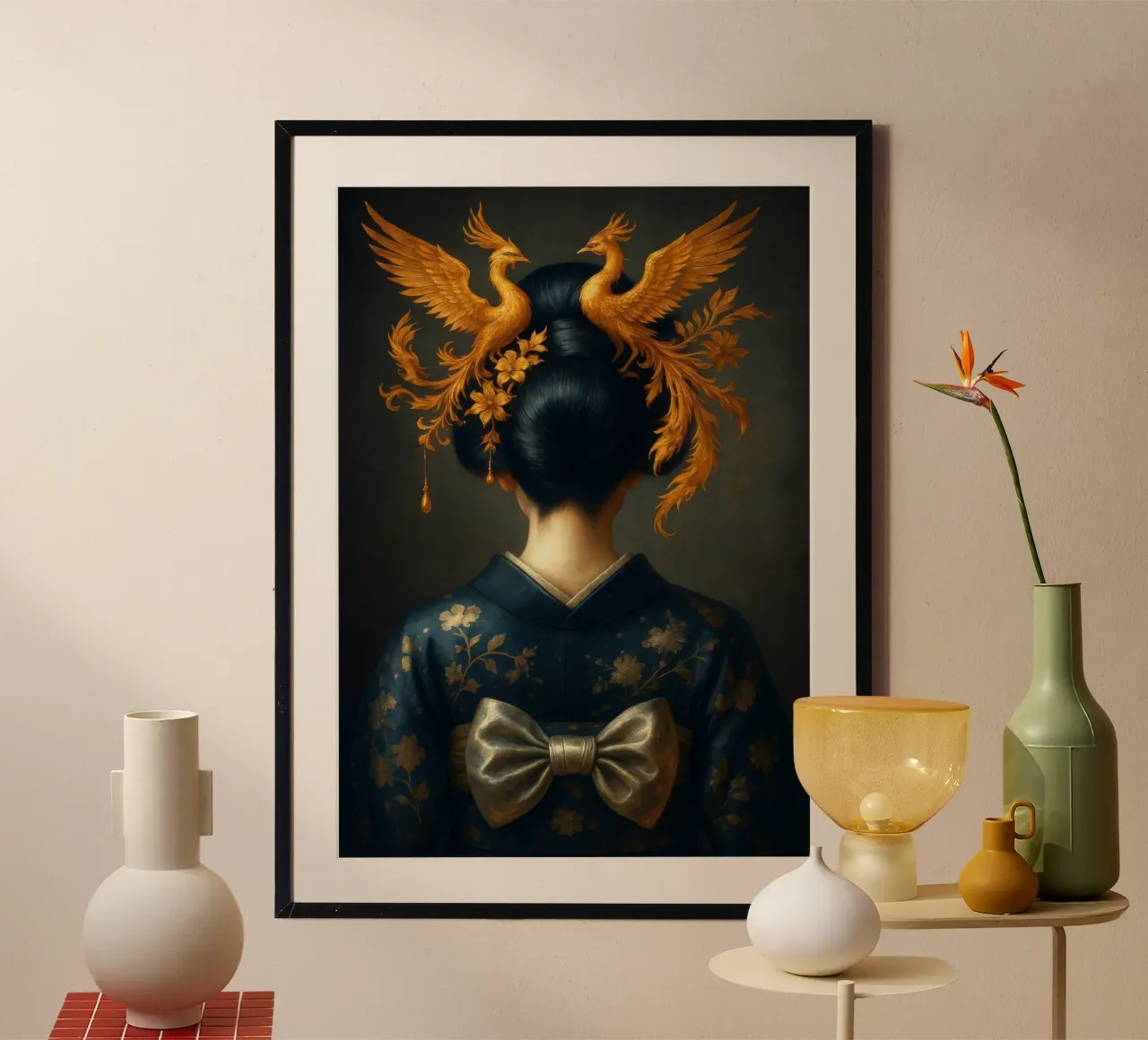Geisha poster da Elegant Absurdism