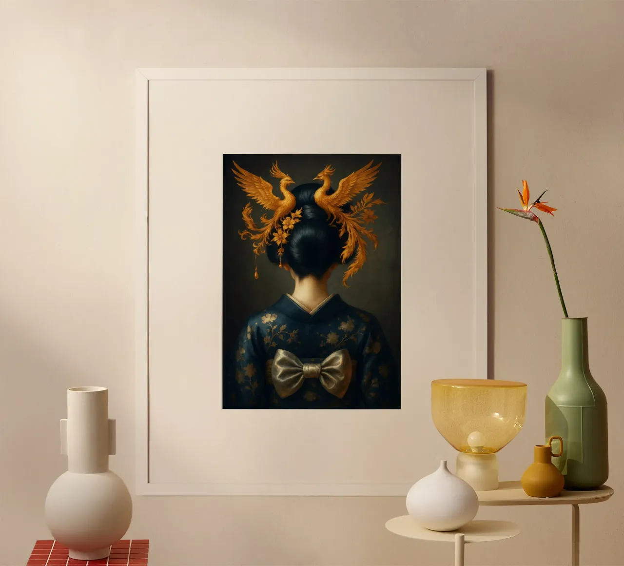 Geisha poster da Elegant Absurdism