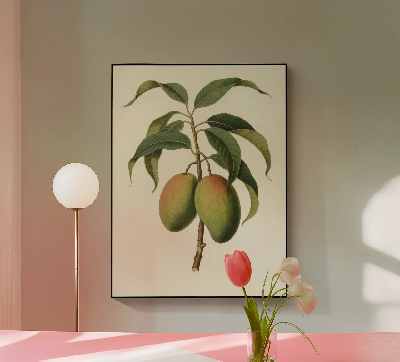 Pianta di mango plexiglass da knowledge