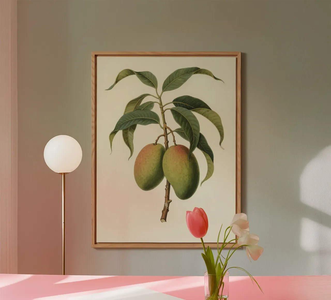 Pianta di mango alluminio dibond da knowledge