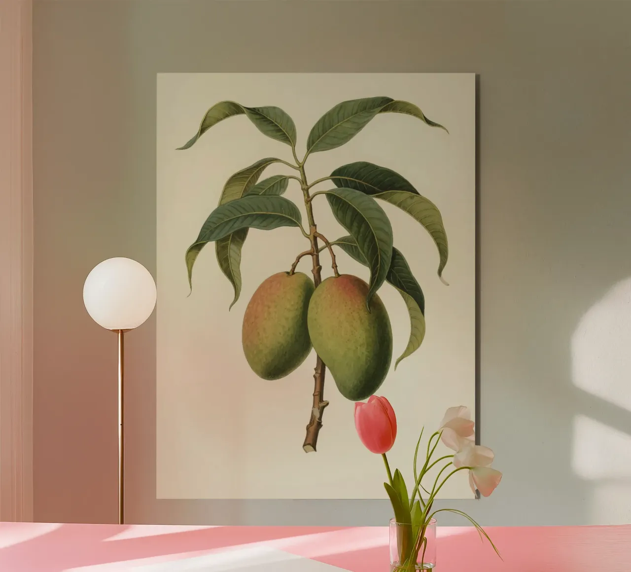 Pianta di mango alluminio dibond da knowledge