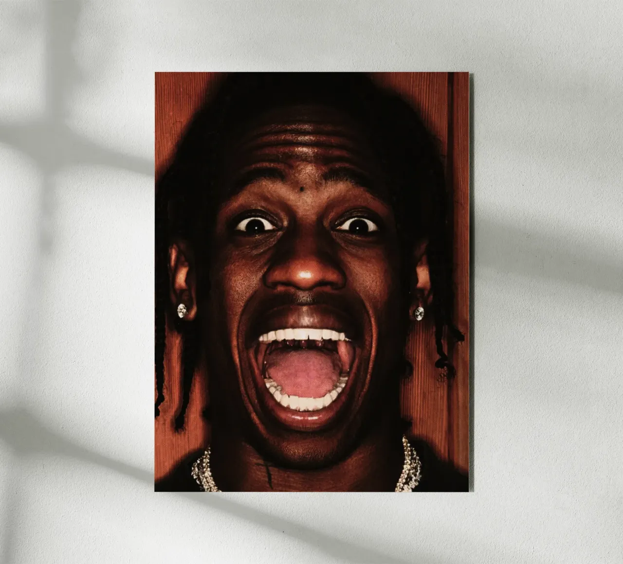 Travis Scott alluminio dibond da Torres 9