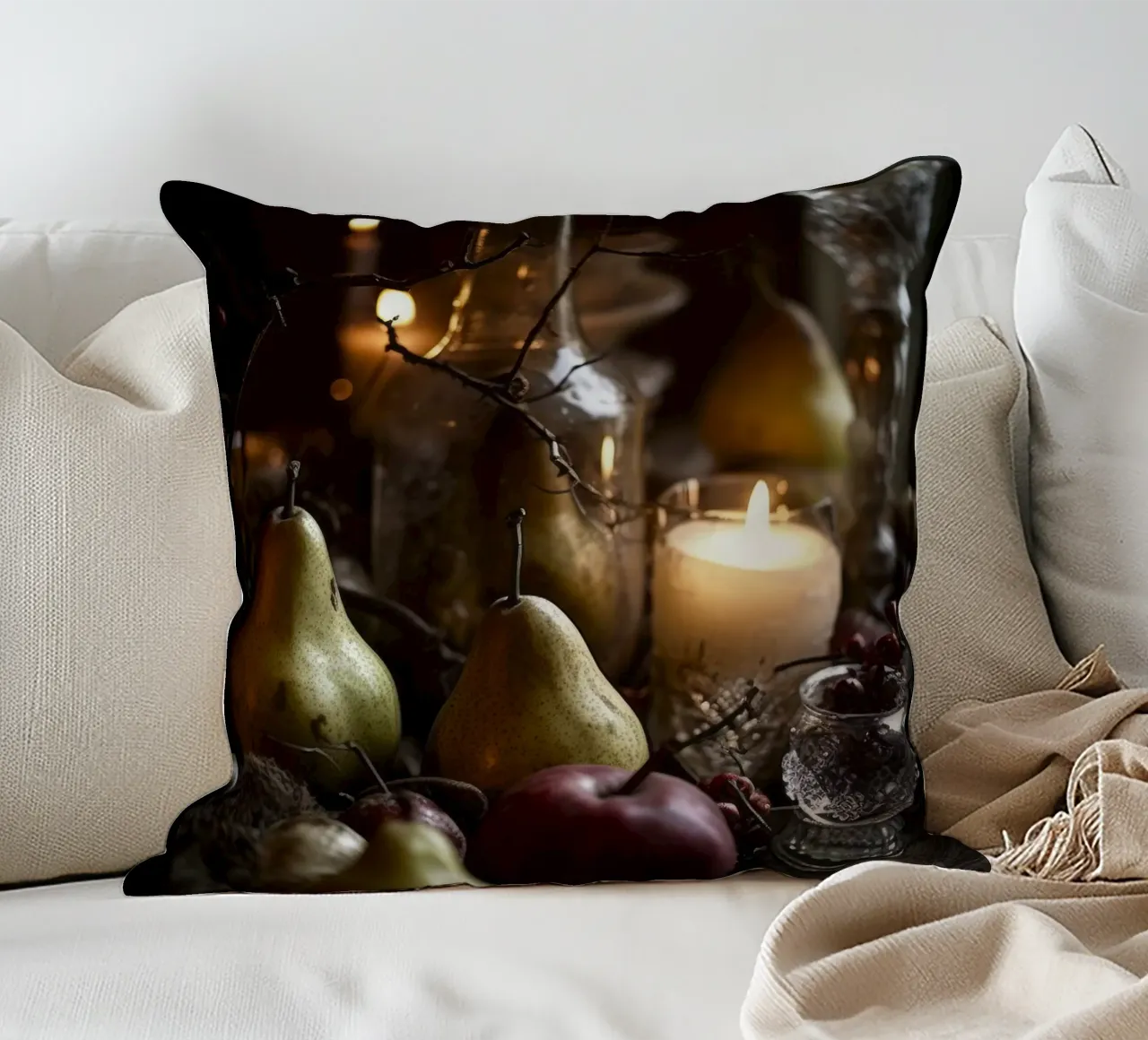 Nostalgic Still Life No 3 cuscino da treechild