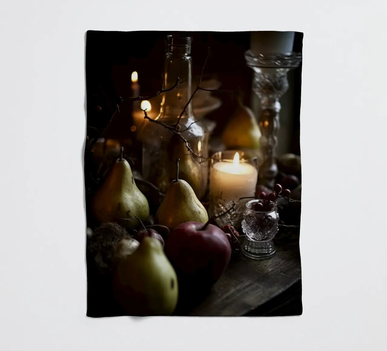 Nostalgic Still Life No 3 coperta in pile da treechild