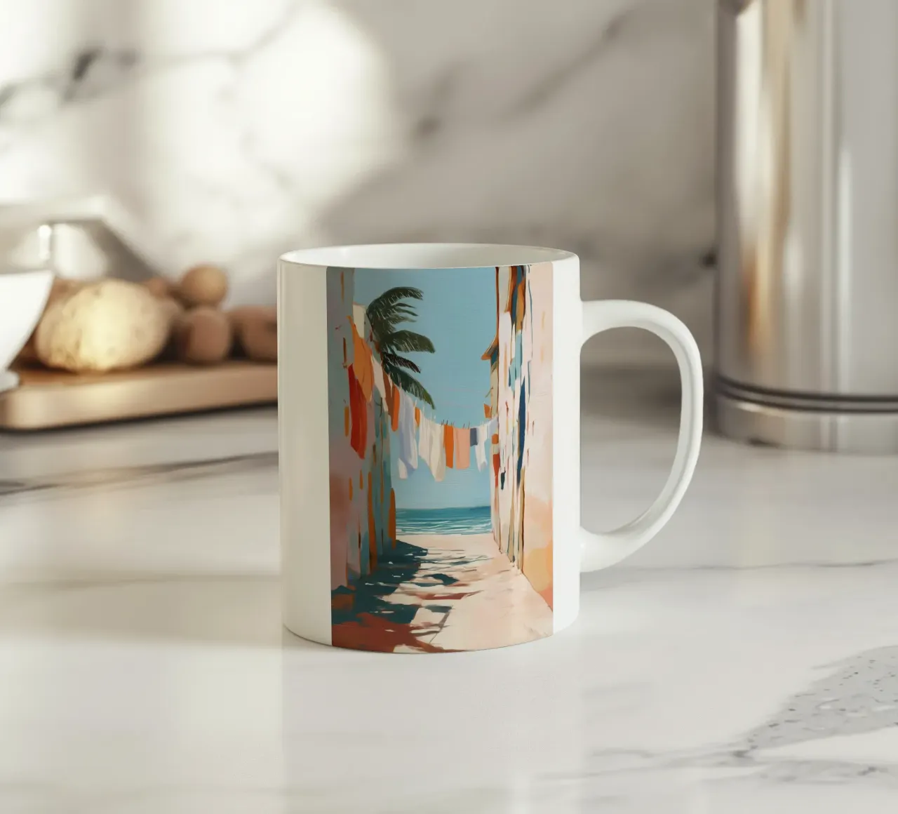 Salt on the Breeze tazza in ceramica da Luca