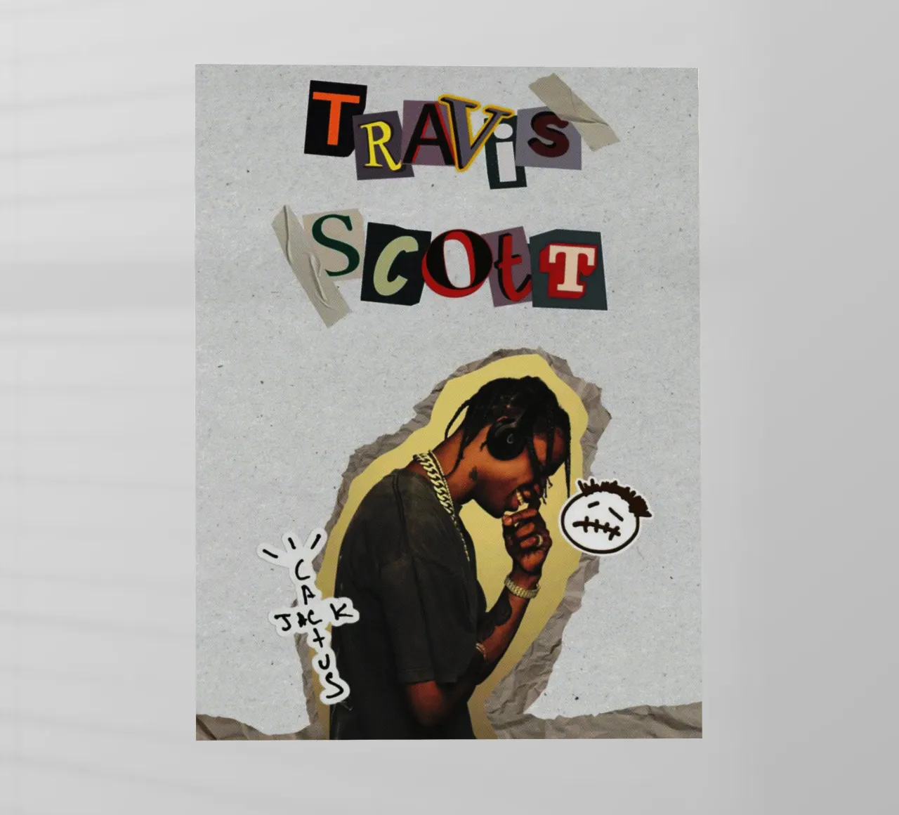 Travis Scott pellicola backlit da Torres 9