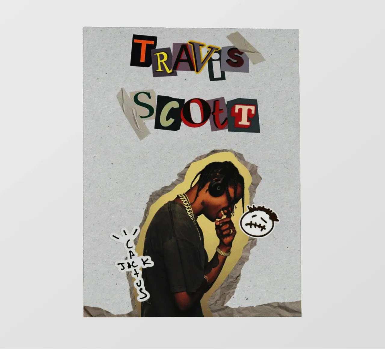 Travis Scott pellicola backlit da Torres 9