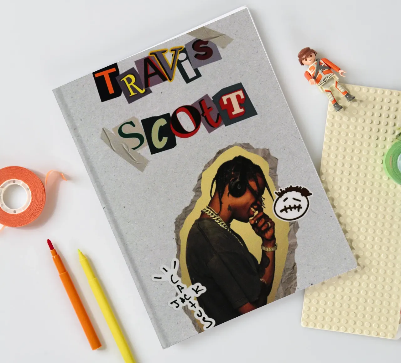 Travis Scott notebook by Torres 9