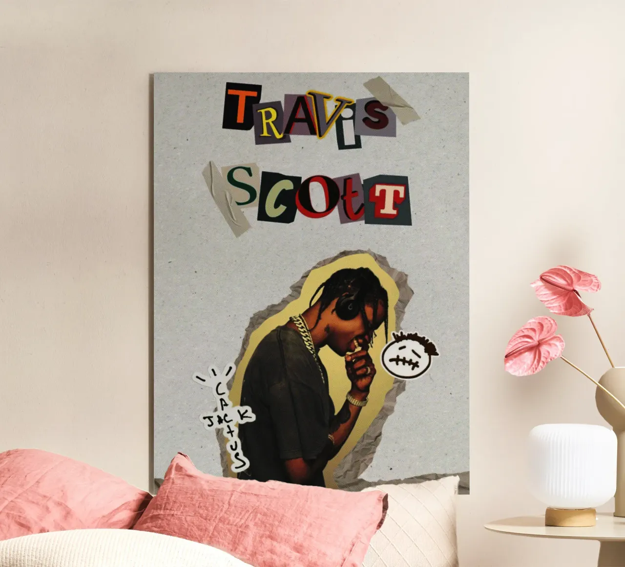 Travis Scott alluminio dibond da Torres 9