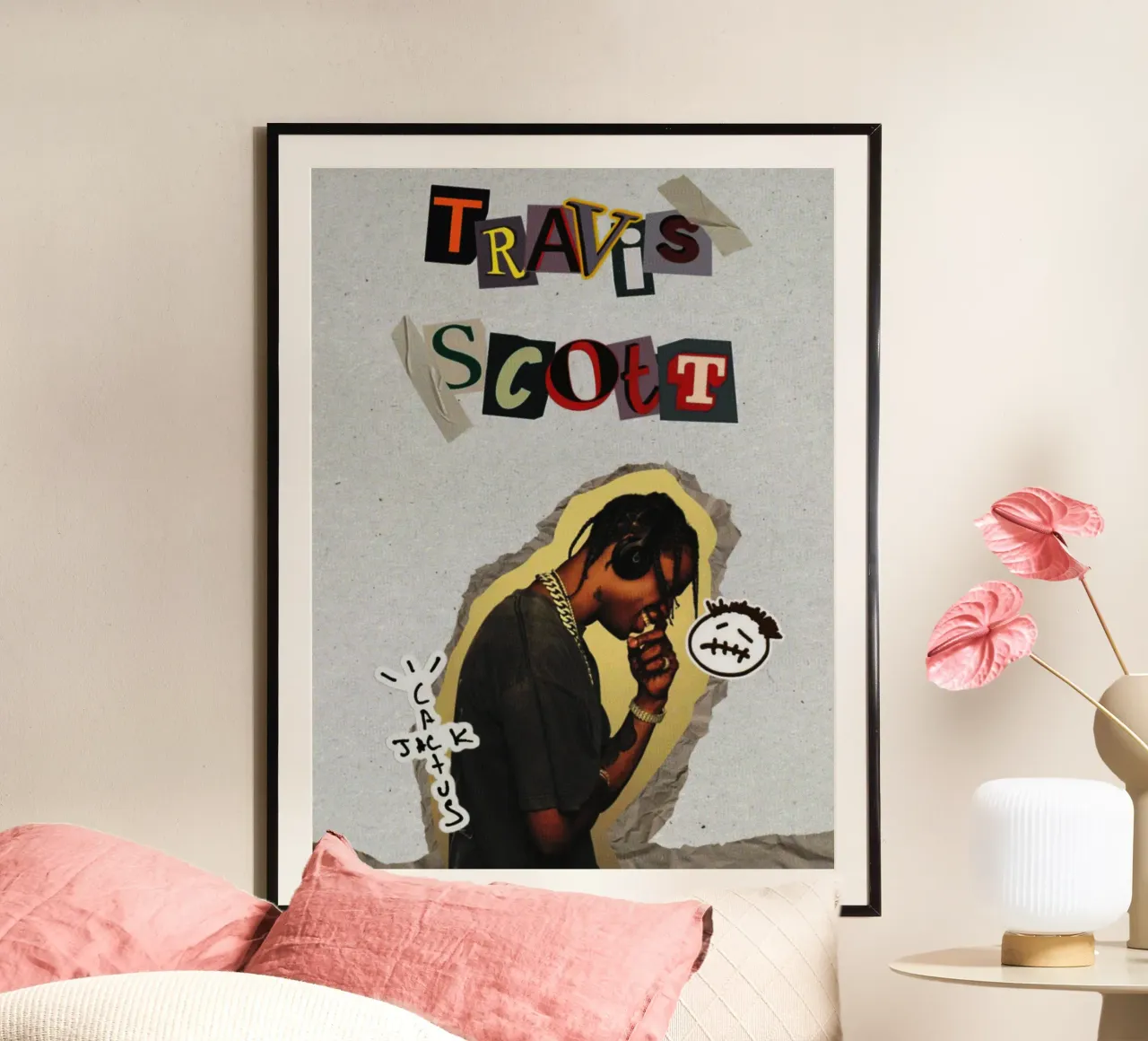 Travis Scott poster da Torres 9