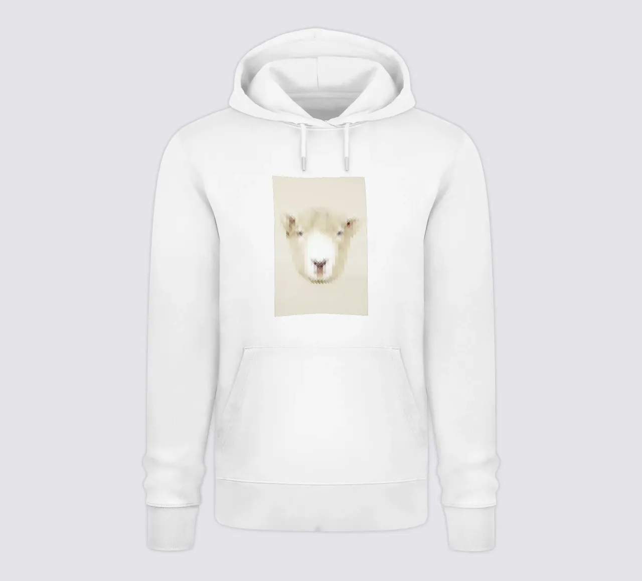 Sheep felpa con cappuccio da Nur Mut