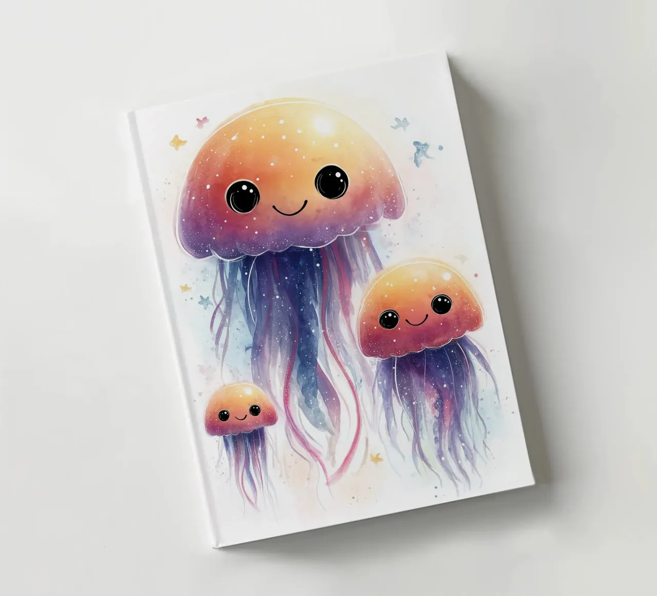 Poster con meduse colorate diario da Kid’s Dream