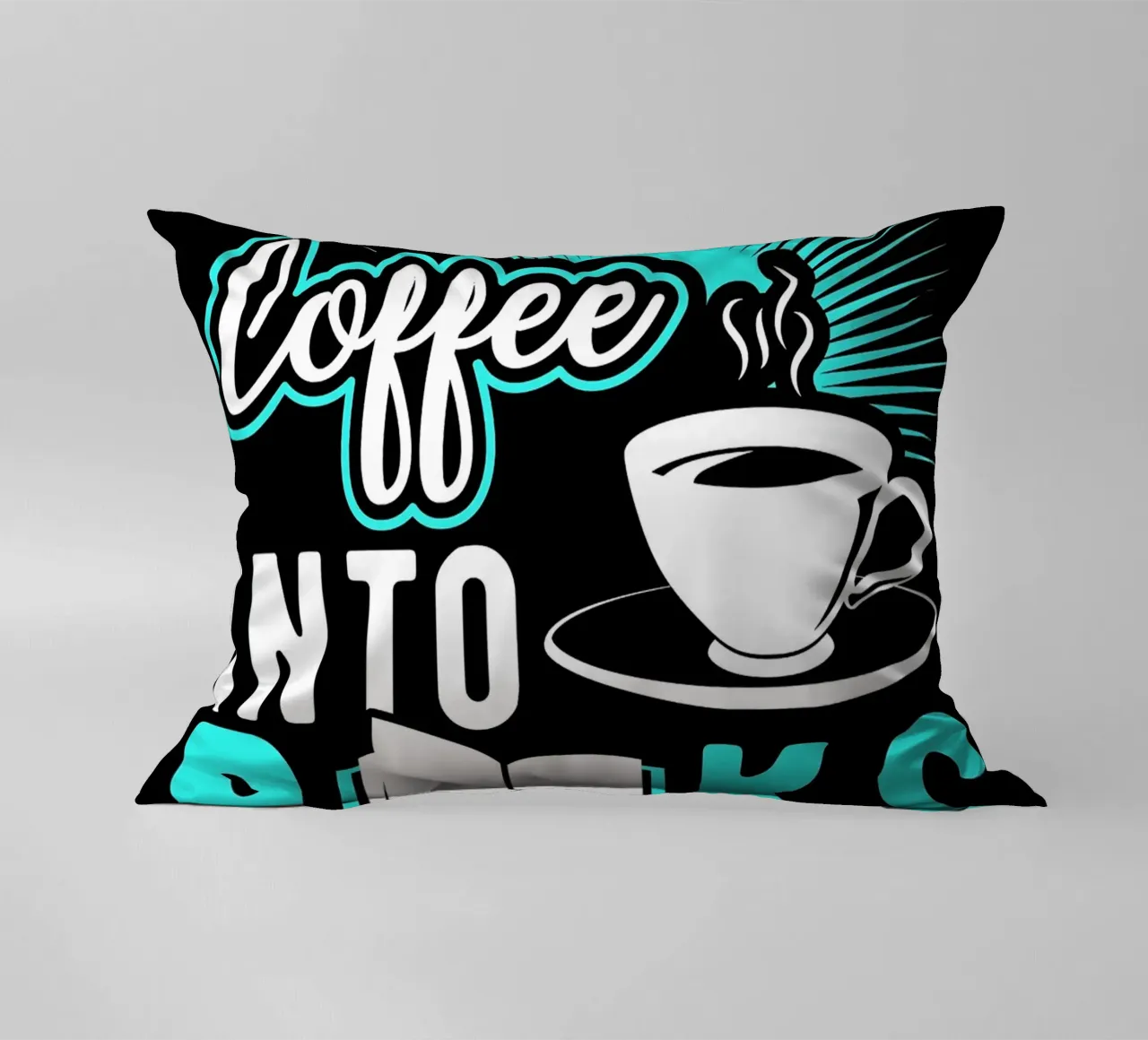 Caffè e libri cuscino da Barbara Wright