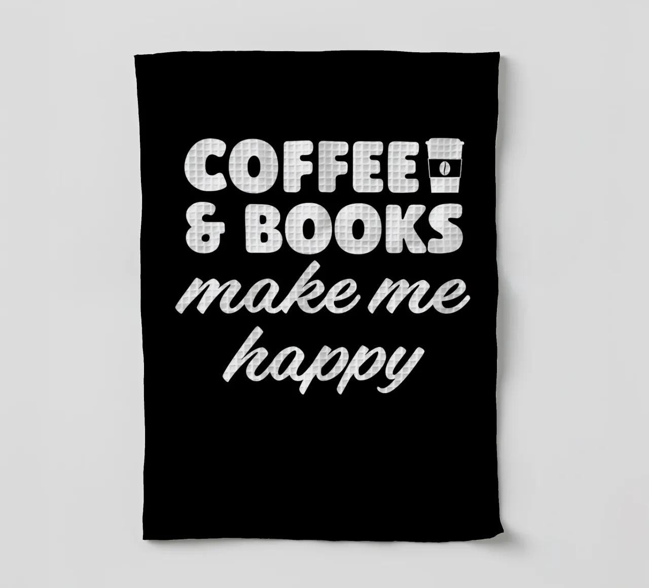Caffè e libri mi fanno canovaccio da cucina da Barbara Wright