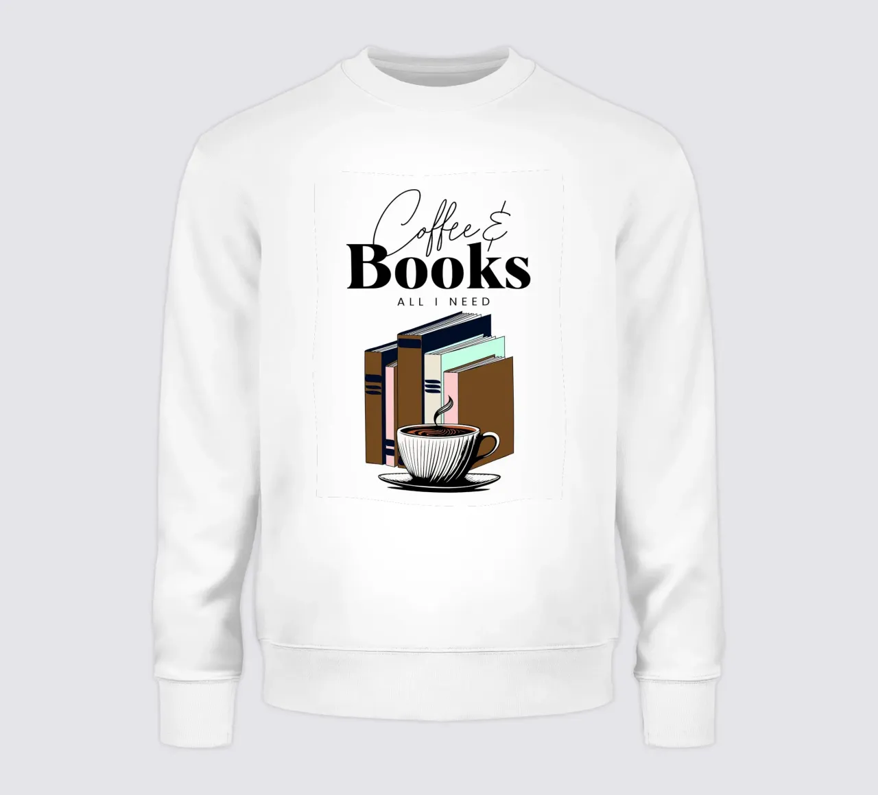 Caffè e libri felpa da Barbara Wright