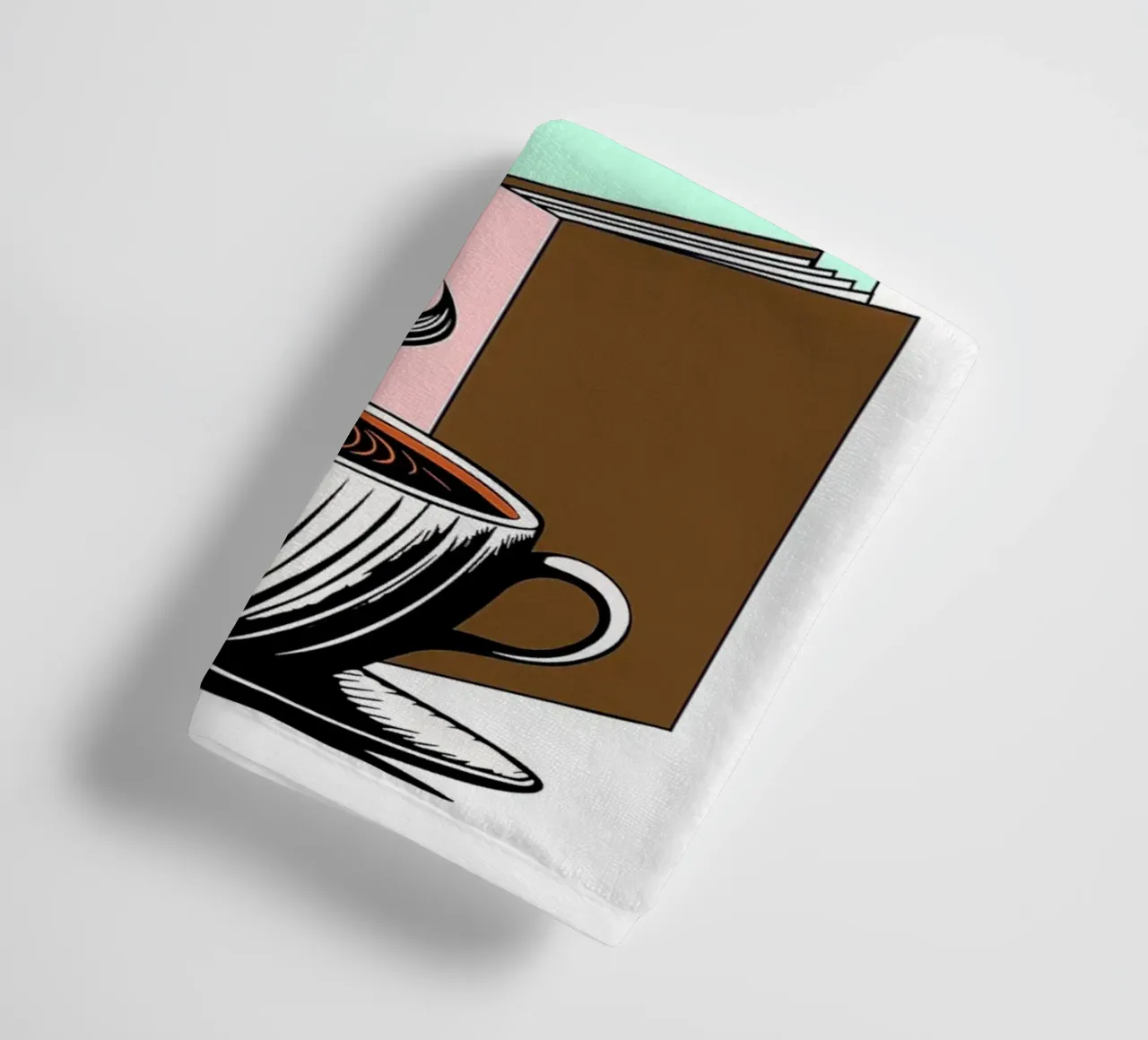 Caffè e libri asciugamano da bagno da Barbara Wright