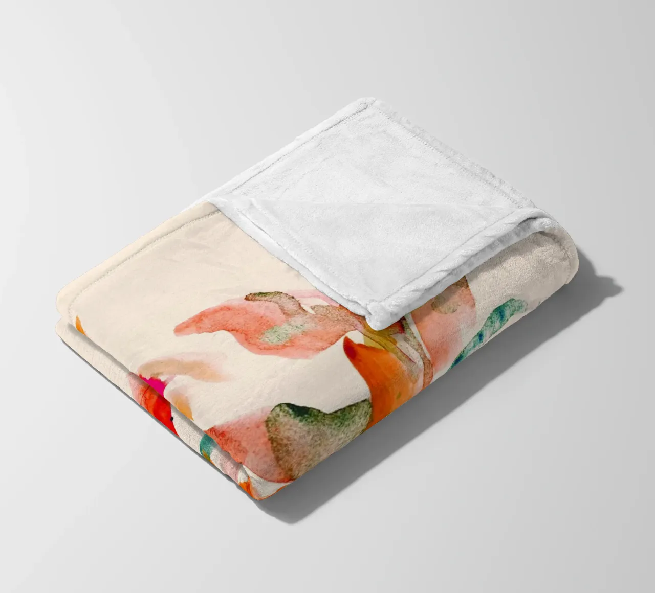 Blumen Fleecedecke von k i m