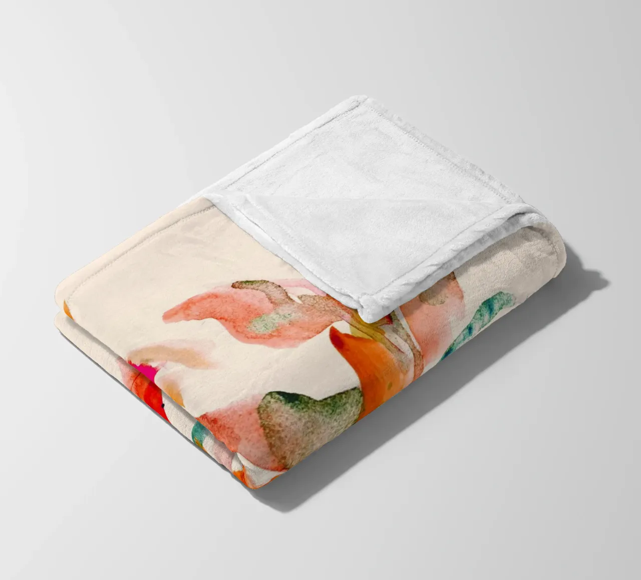 Blumen Fleecedecke von k i m