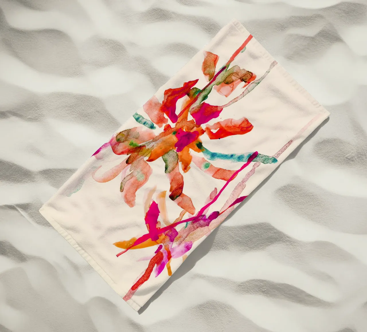 fiori telo mare da k i m