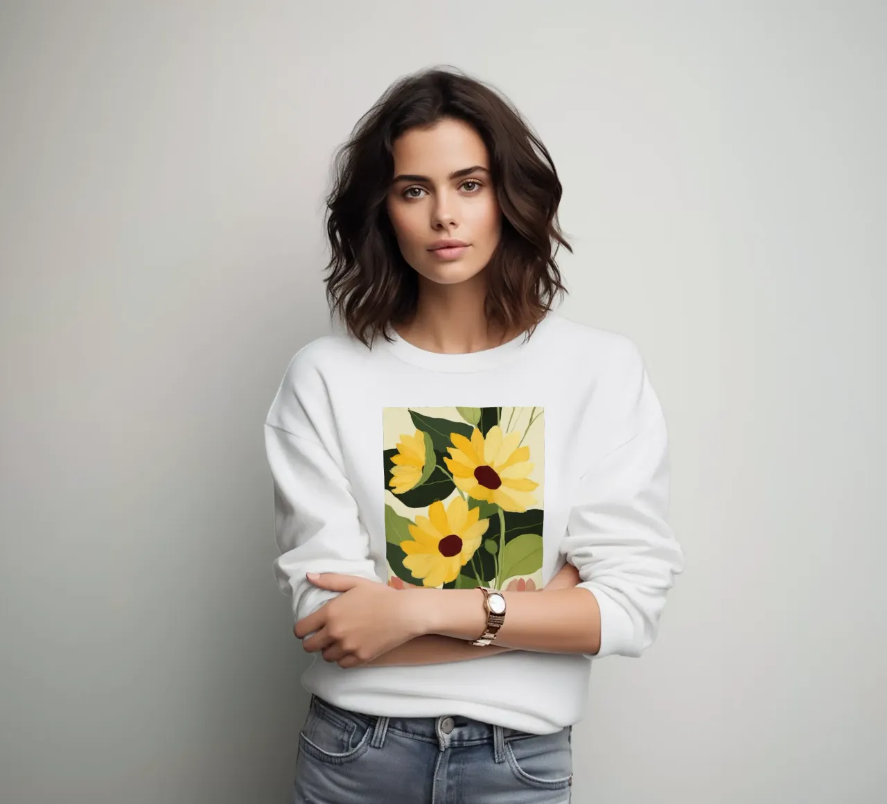 The Warm Part of Afternoon Sweatshirt von Luca