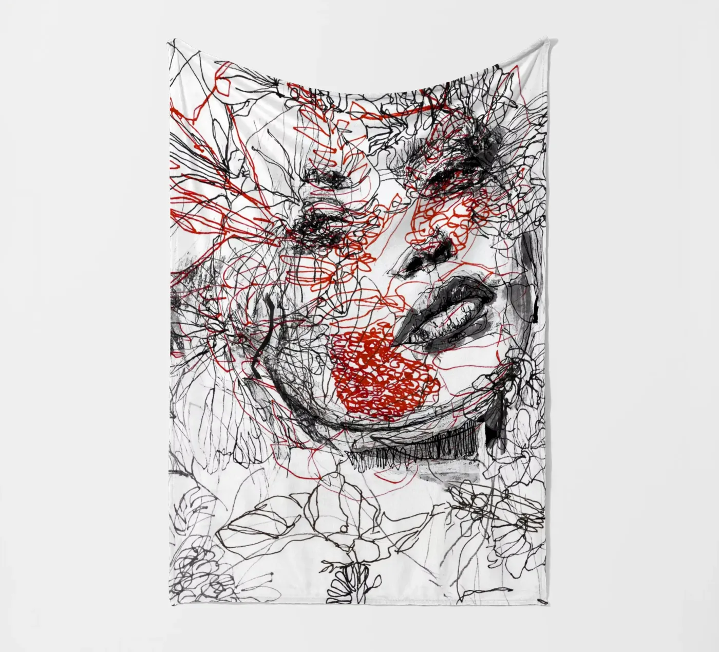 lines fleecedeken van k i m