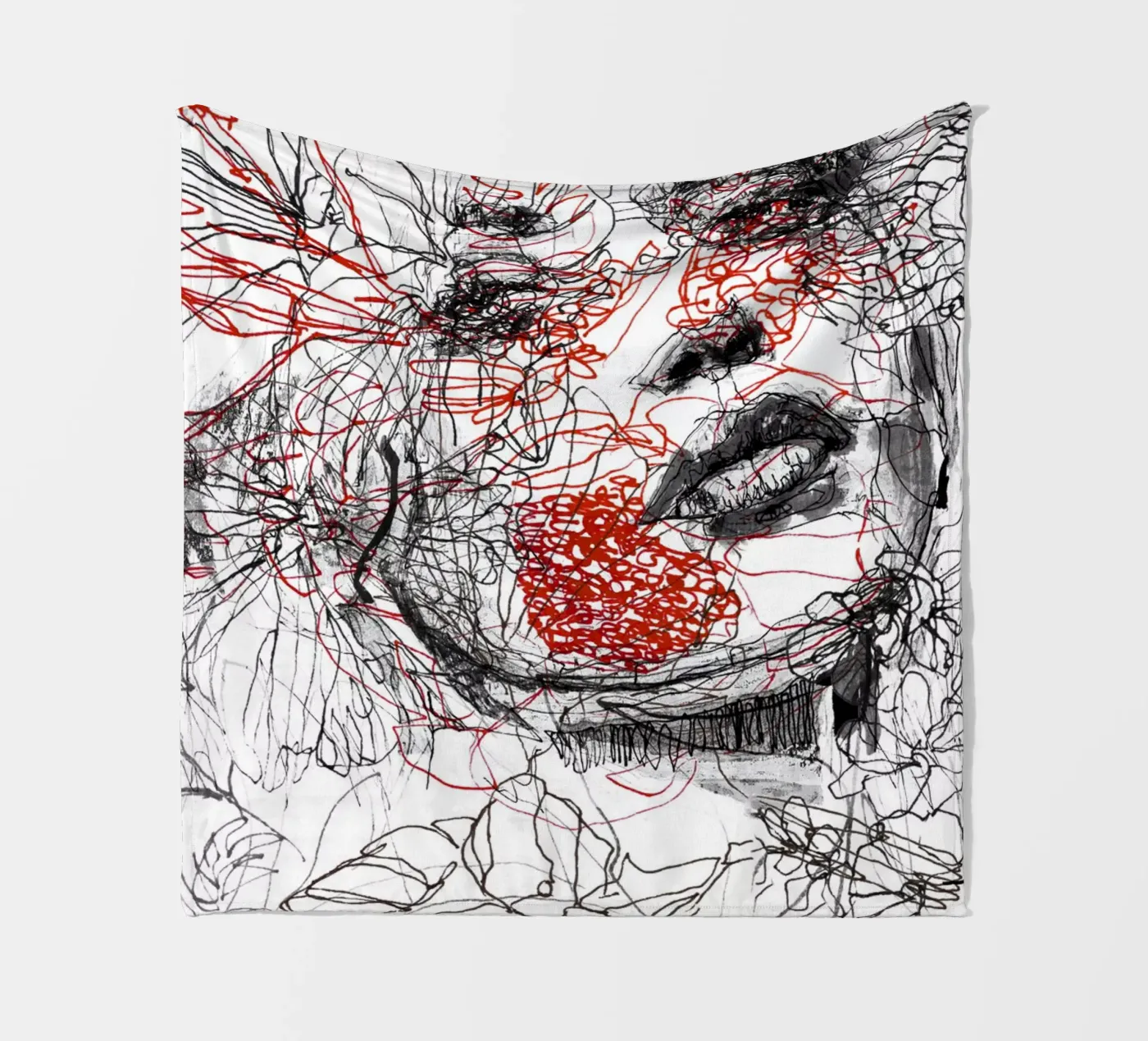 lines fleecedeken van k i m