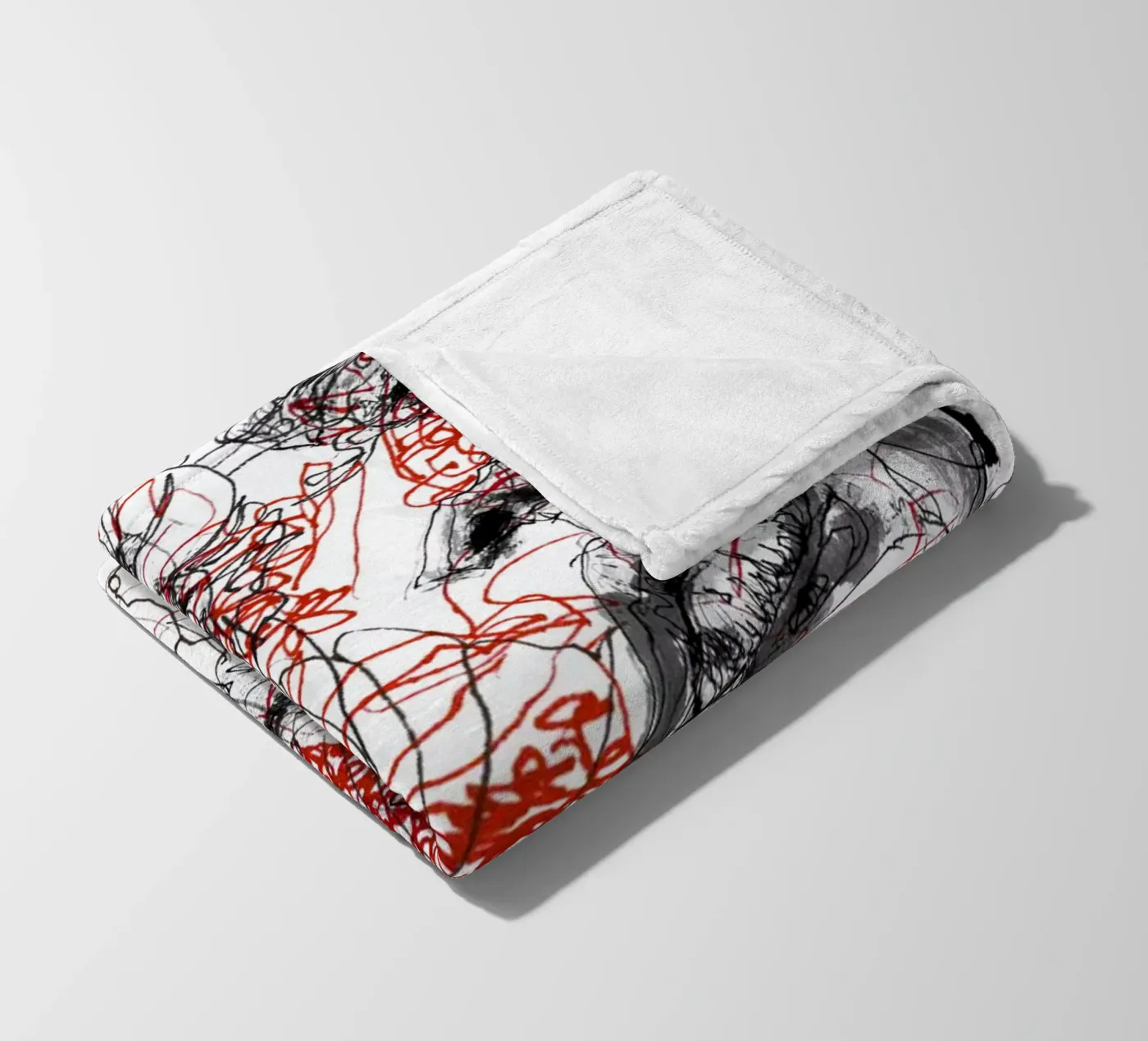 lines fleecedeken van k i m