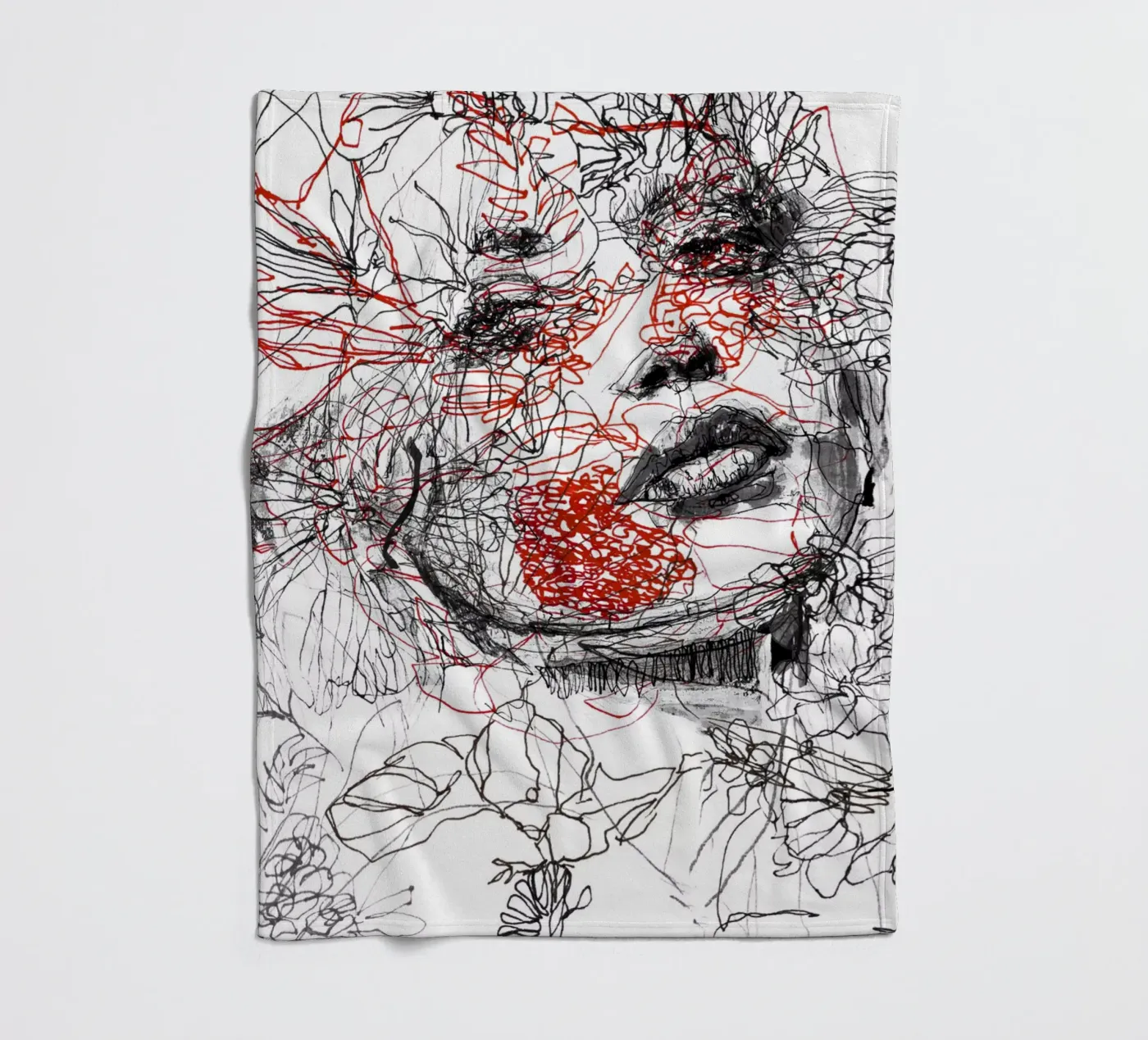 lines fleecedeken van k i m