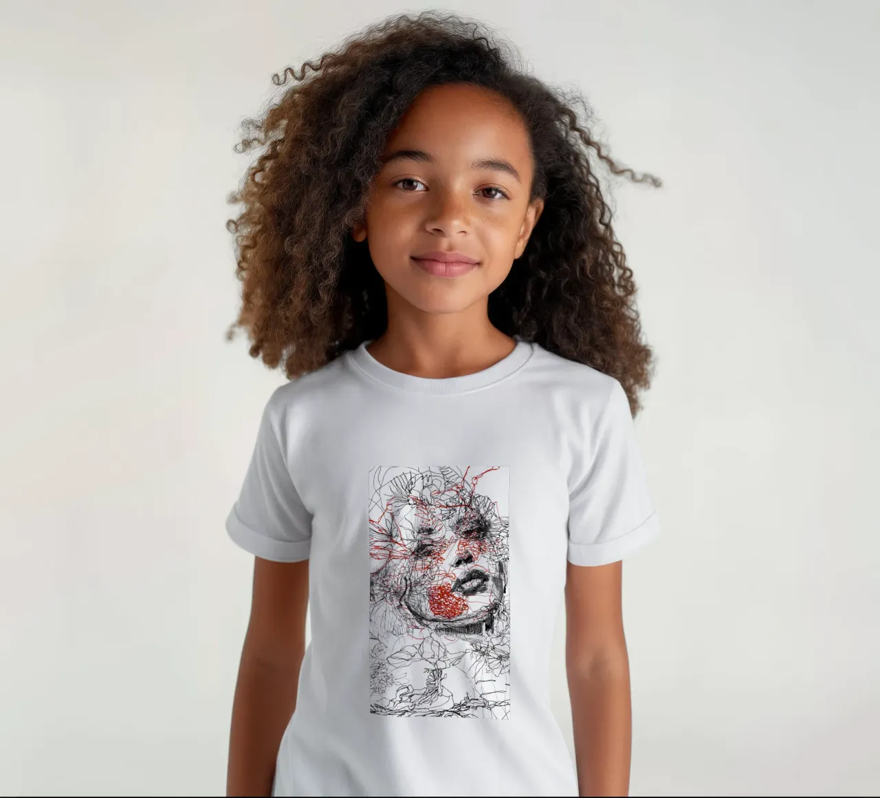 lines t-shirt bambini da k i m