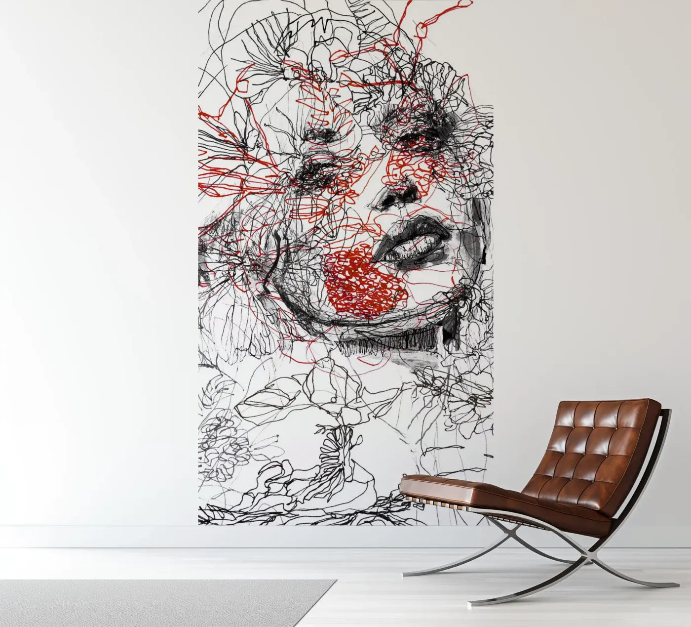 lines carta da parati fotografica da k i m