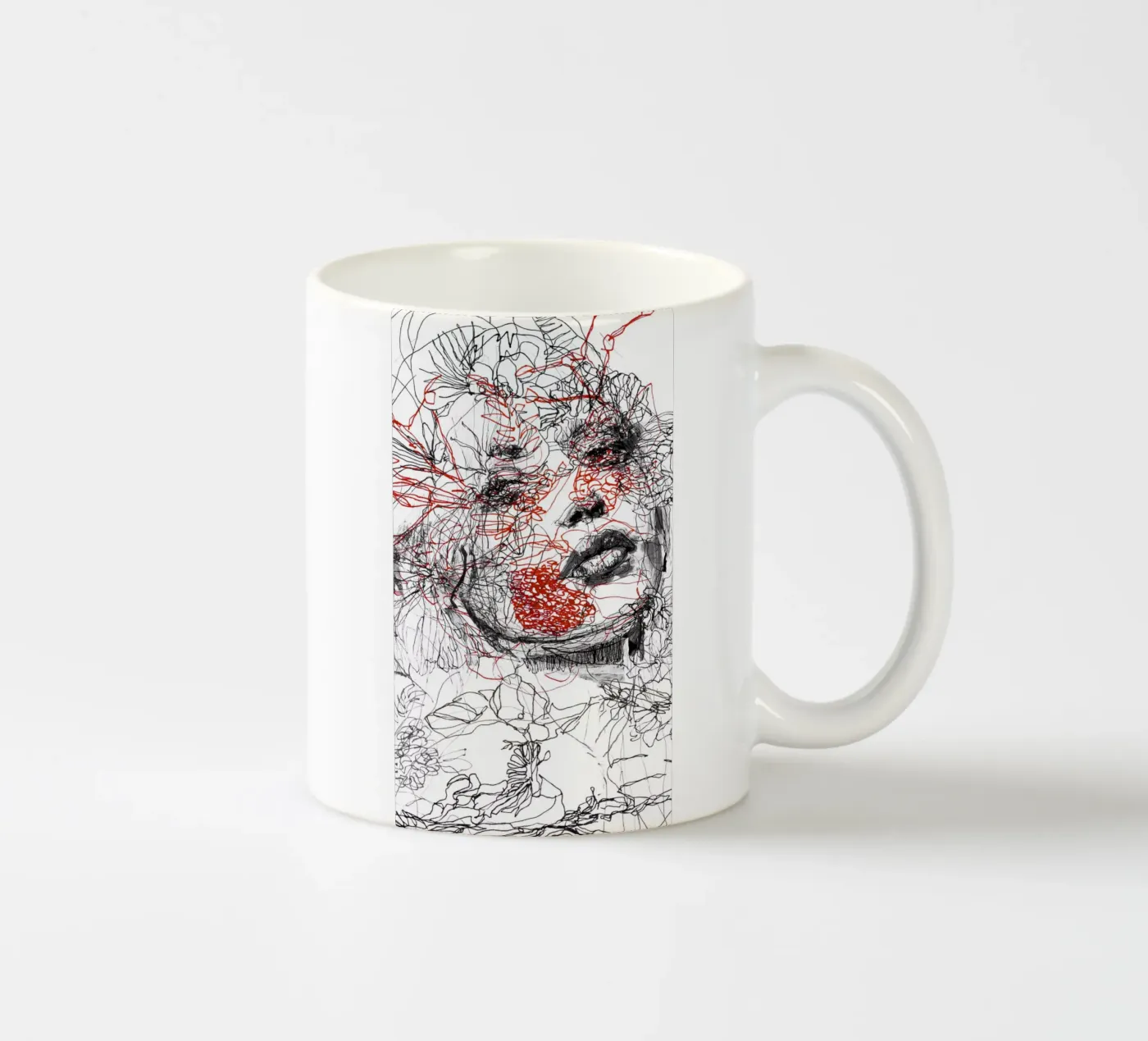 lines tazza in ceramica da k i m