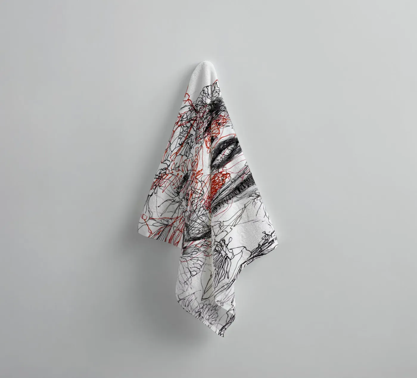 lines towel by k i m