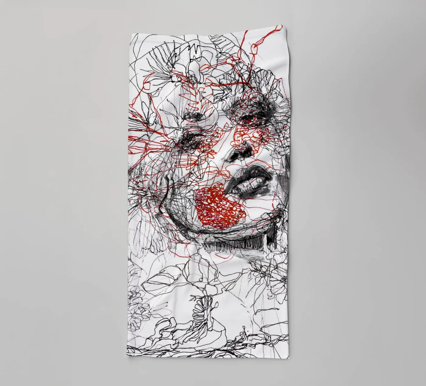 lines towel by k i m