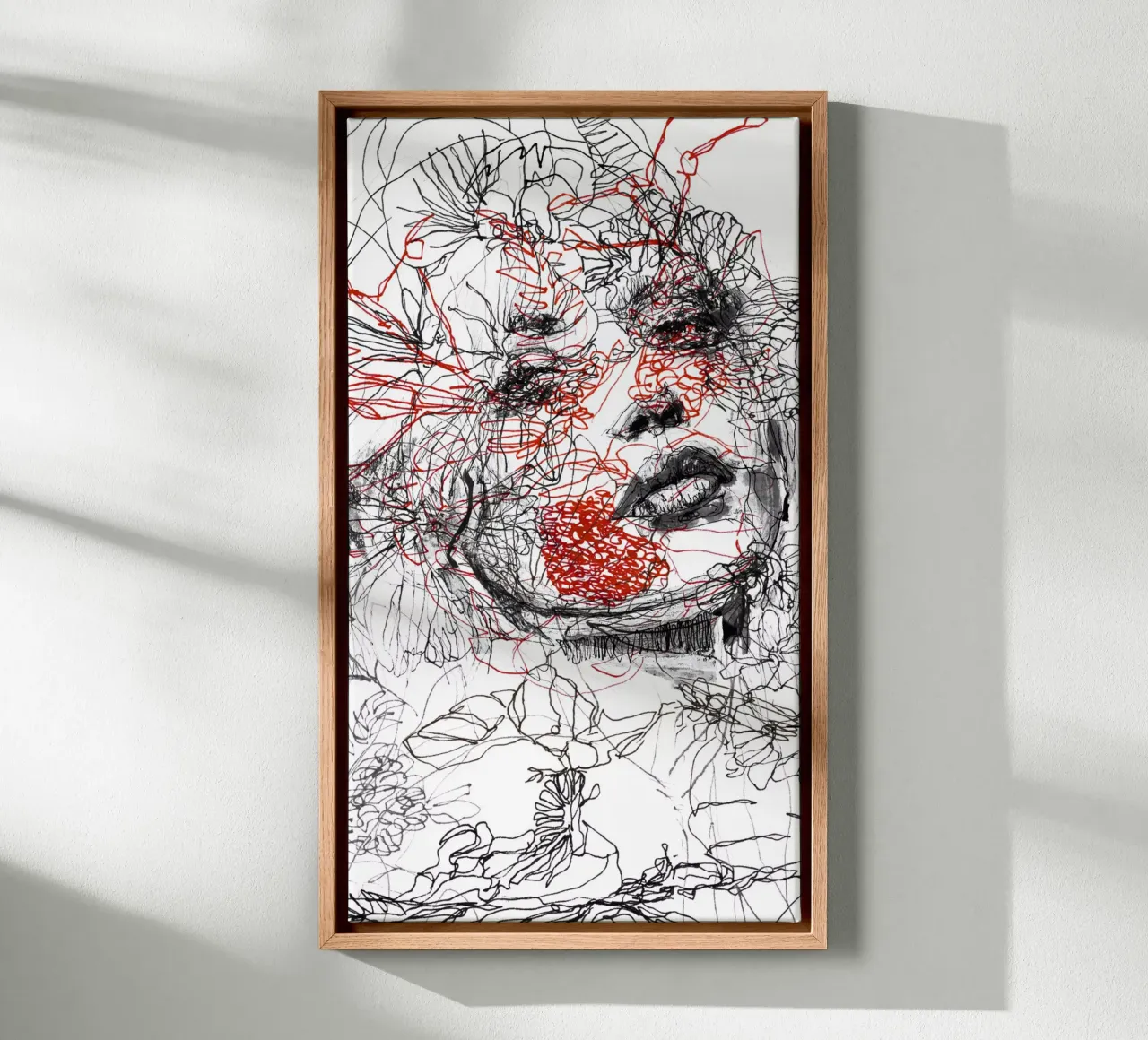 lines canvas by k i m