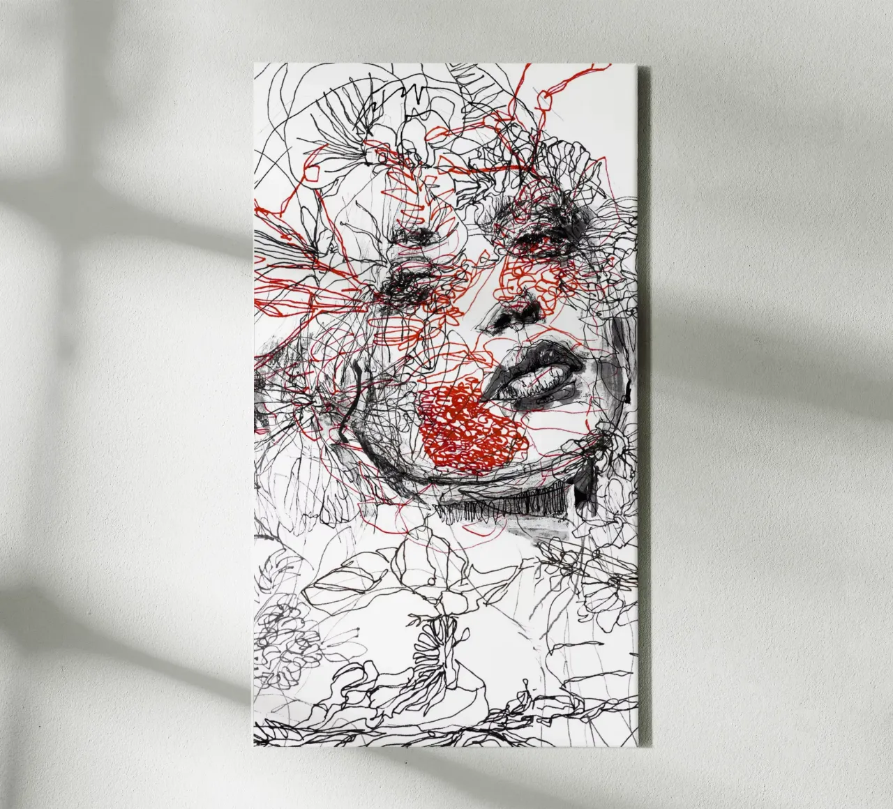 lines canvas by k i m