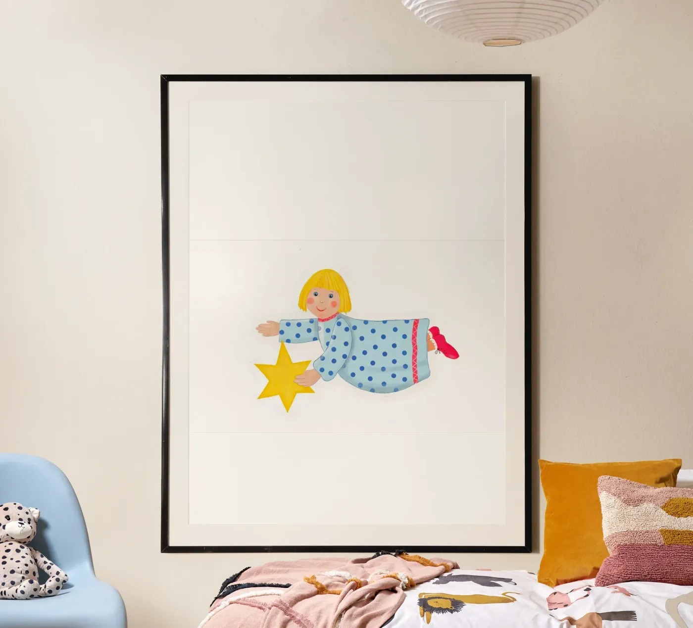 Angelo volante poster da Farbwelten