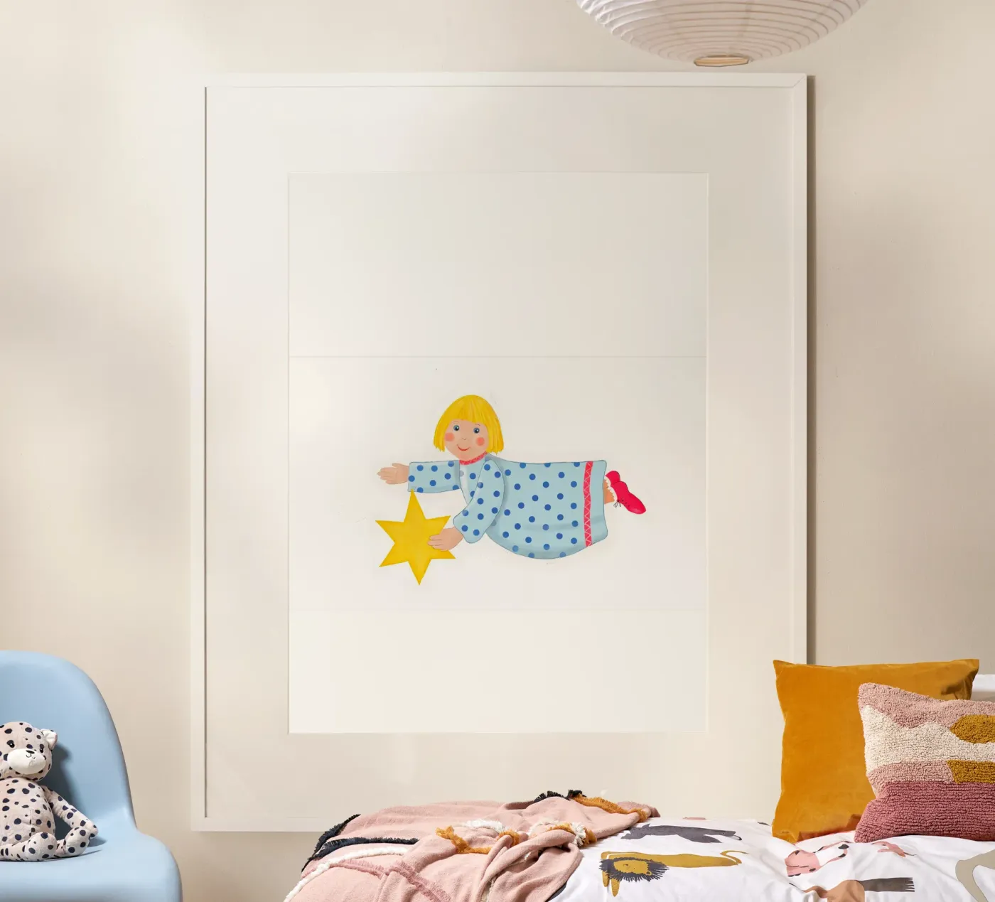 Angelo volante poster da Farbwelten