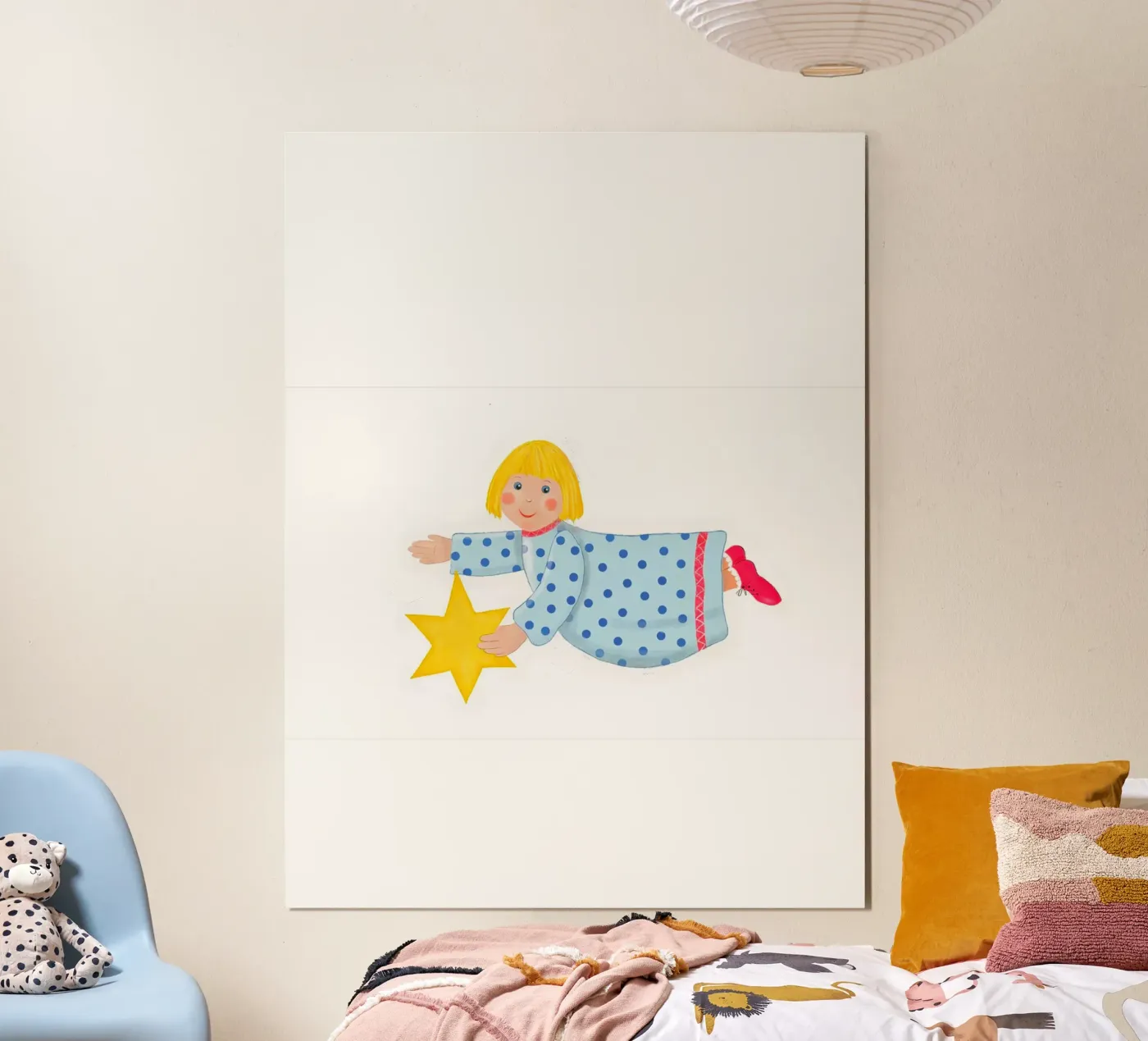 Angelo volante poster da Farbwelten