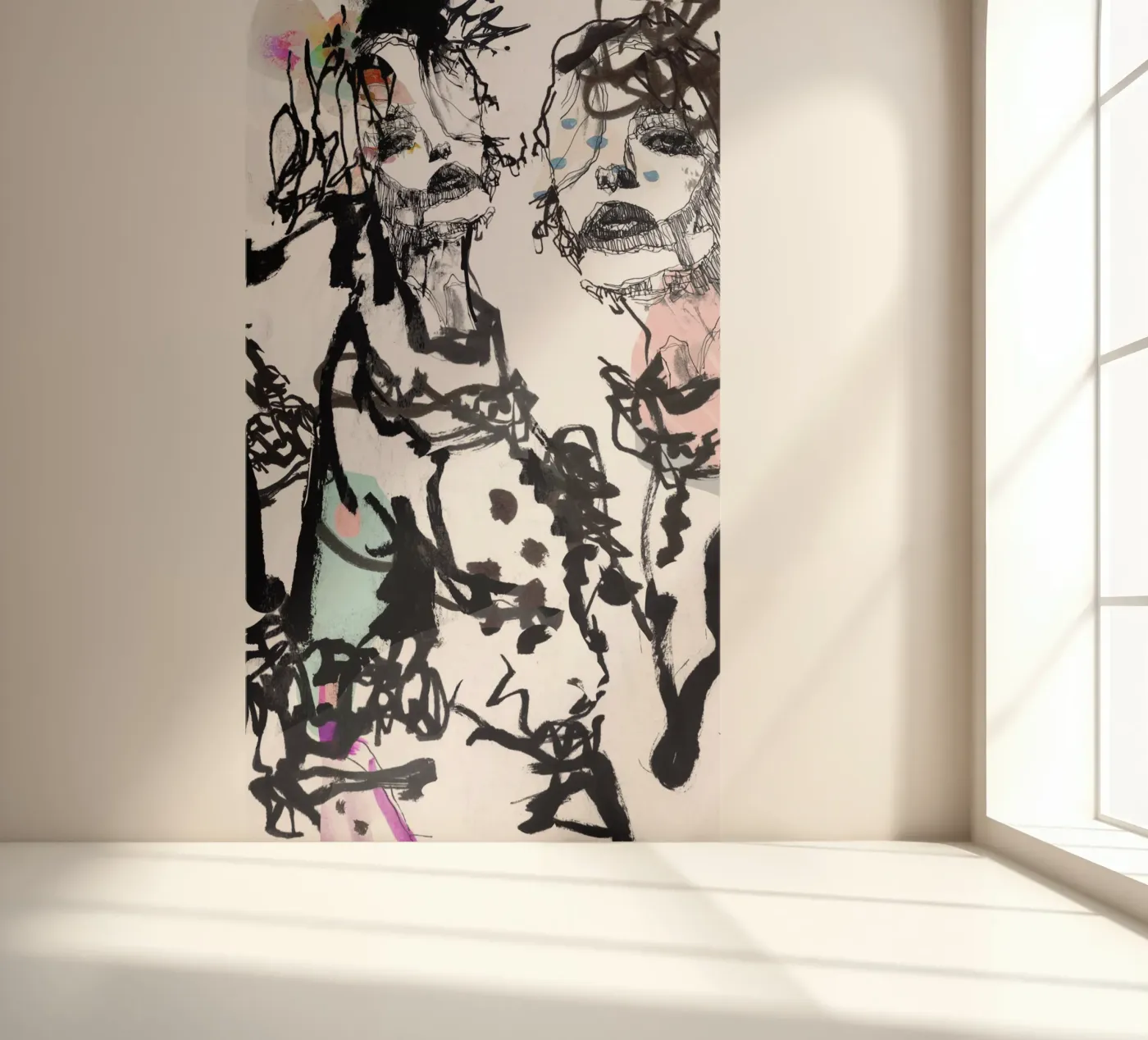 inkt fotobehang van k i m