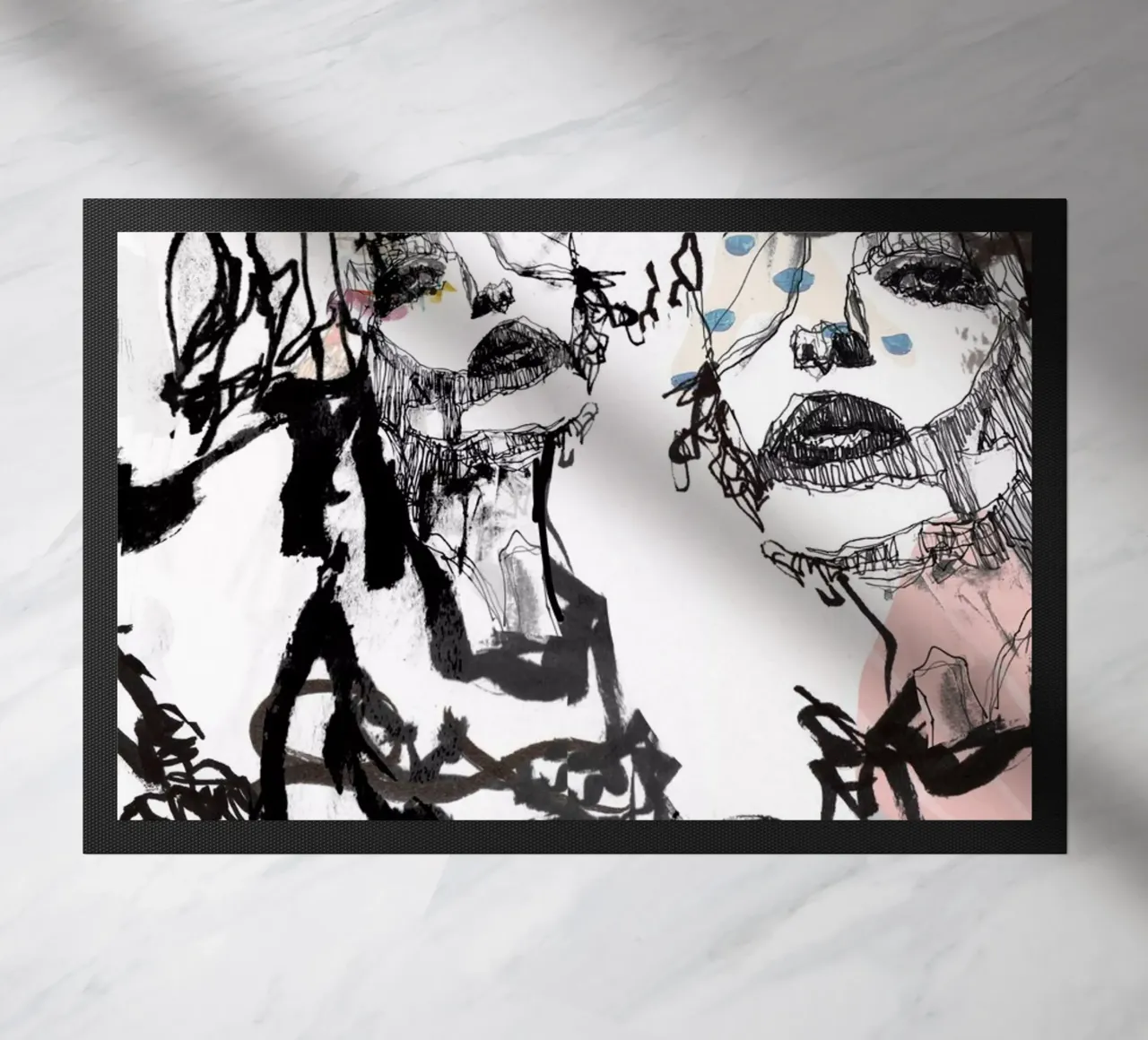 ink doormat by k i m