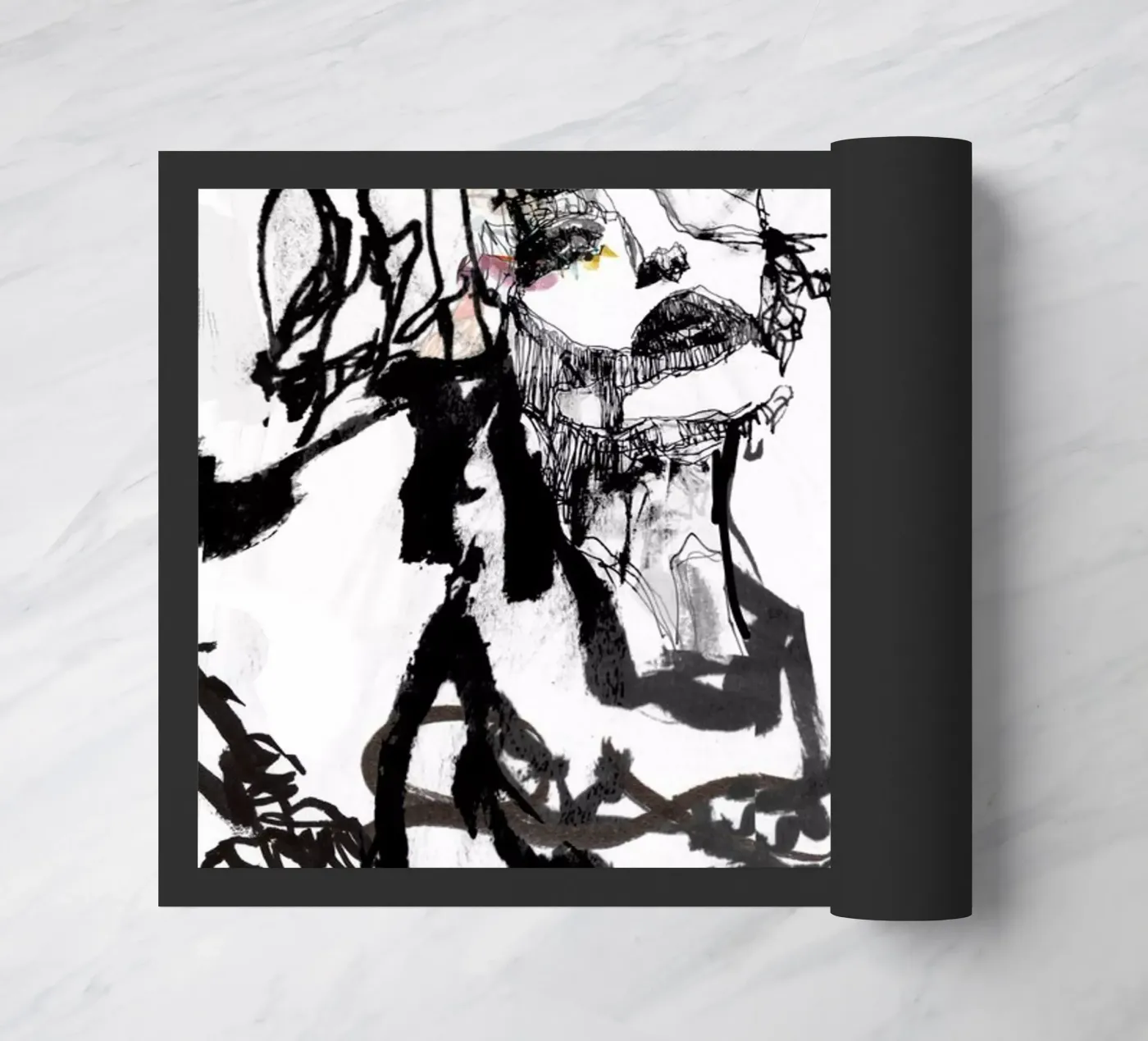 ink doormat by k i m