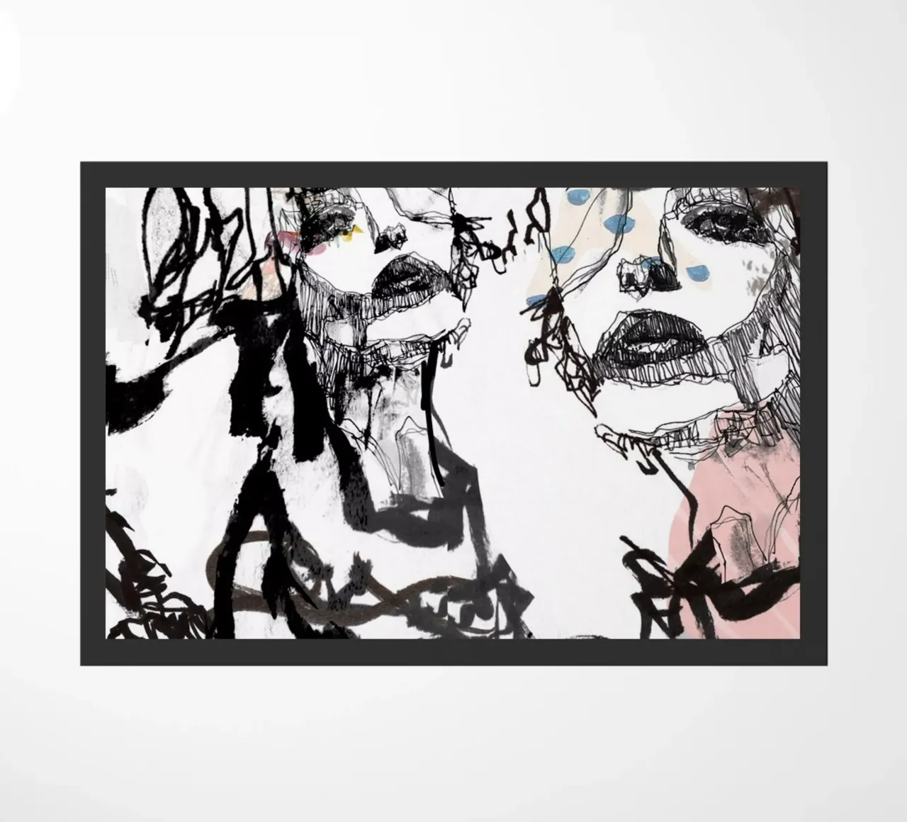 ink doormat by k i m