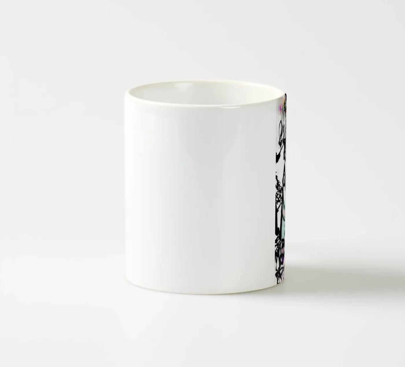 ink ceramic mug by k i m