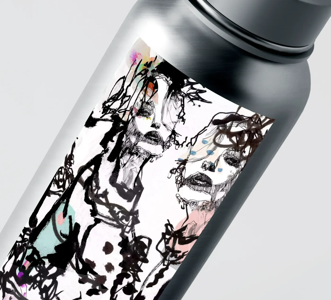 ink sticker by k i m