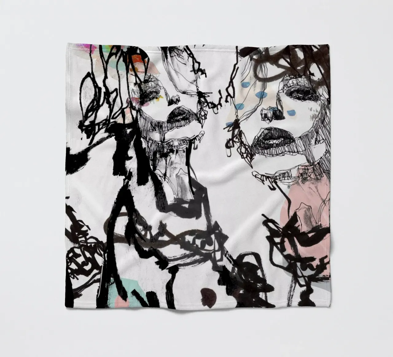 Tinte Fleecedecke von k i m