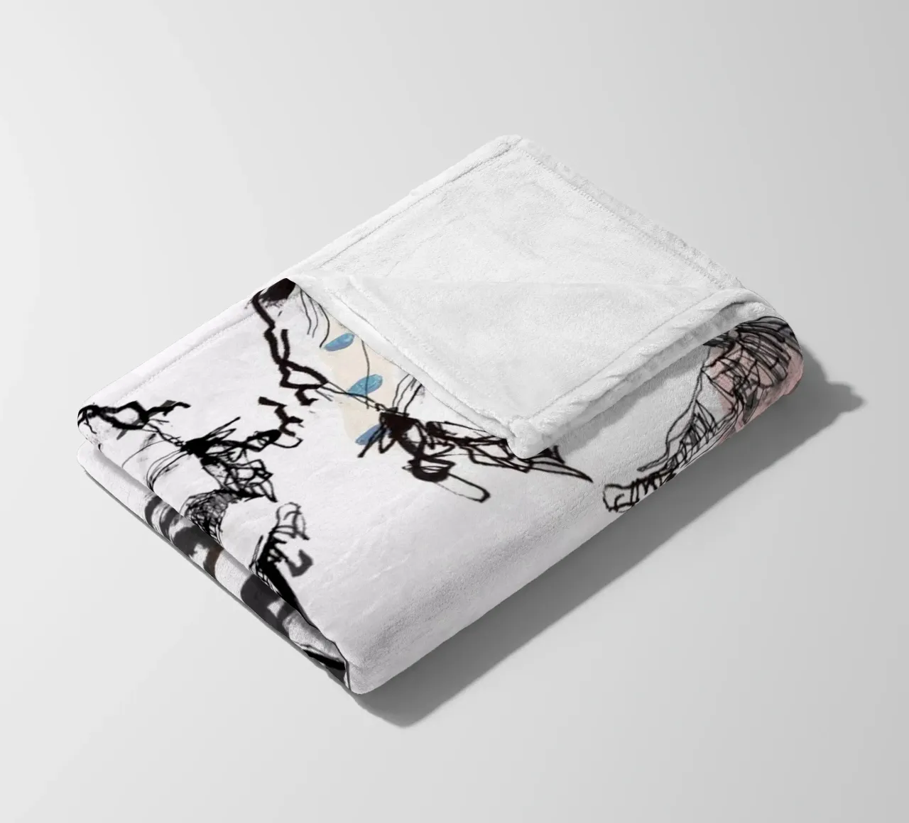 Tinte Fleecedecke von k i m