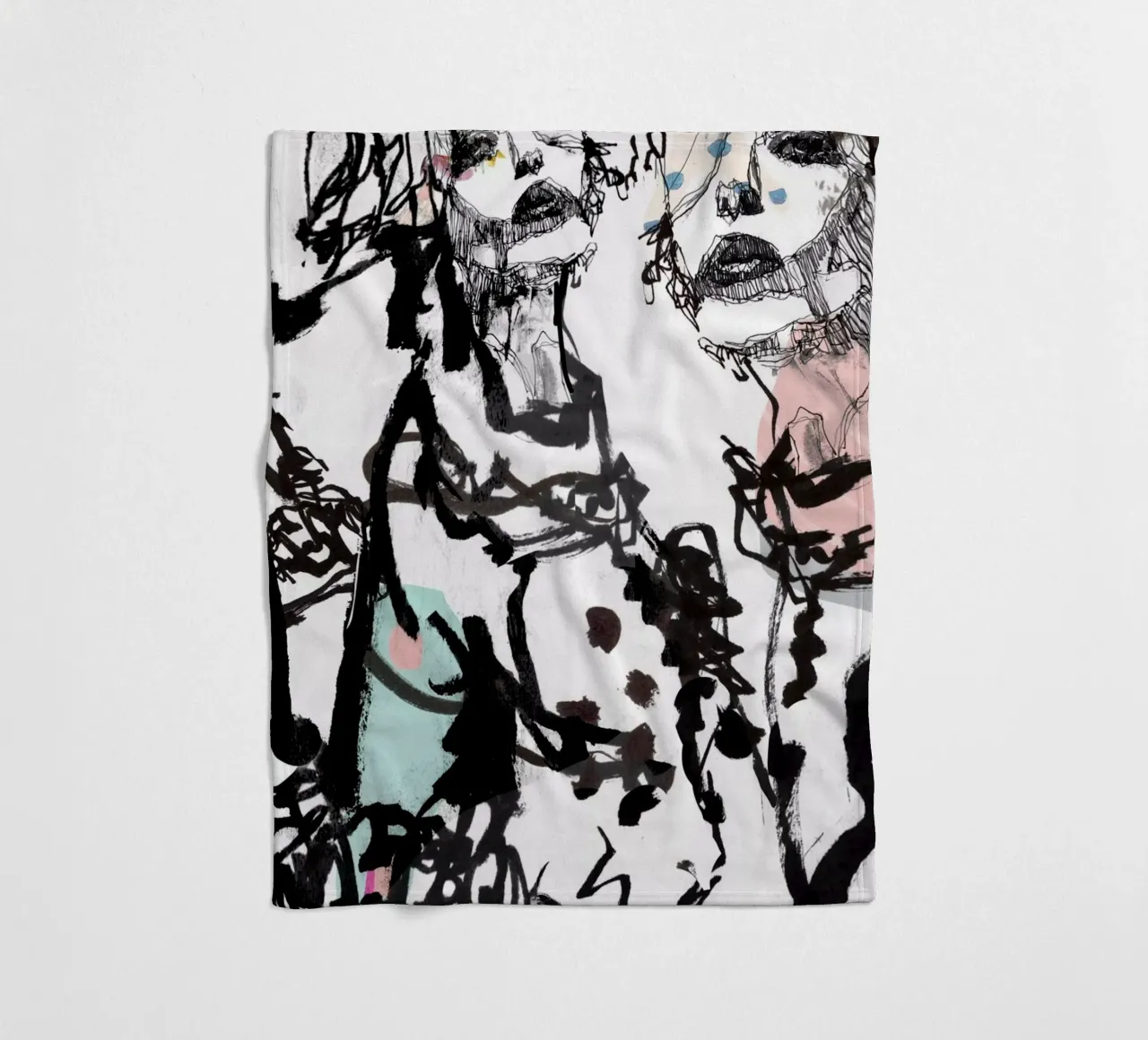 Tinte Fleecedecke von k i m