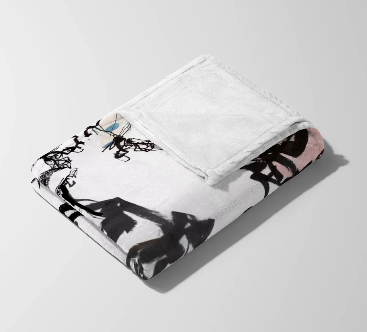 Tinte Fleecedecke von k i m